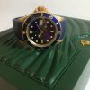 Rolex 18K Yellow Gold 40mm Submariner Date Blue Dial