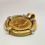 Medalla oro 18K