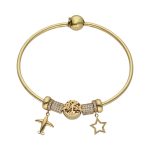 PULSERA RIGIDA ORO 18KL - ARBOL DE LA VIDA