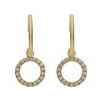 AROS ORO 18KL CIRCULO CIRCONITA