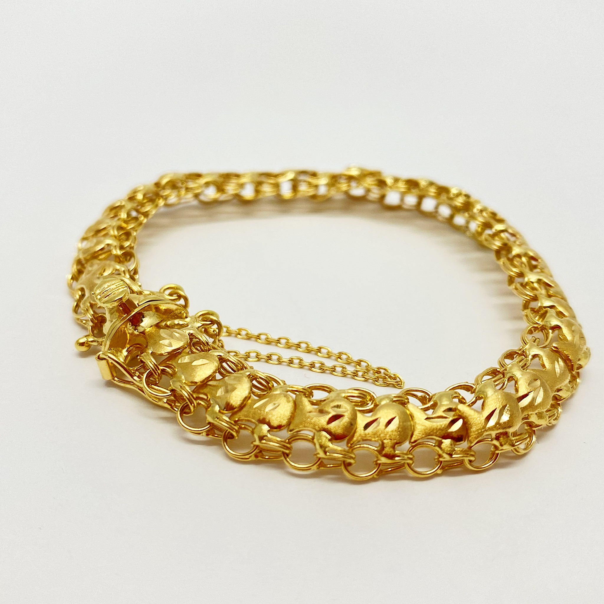 18 quilates Oro, Oro amarillo – Pulsera