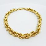 9 K Oro, Oro amarillo - Brazalete/Pulsera