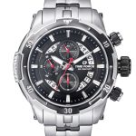TIMEMASTER - TIME FORCE BLACK DIAL - STEEL